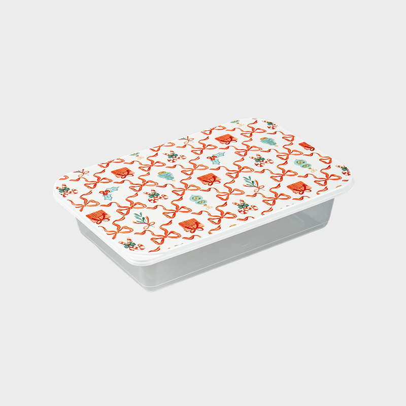 Conjunto de 3 peças para lanche com tampa de clipe PFS001/PFB070